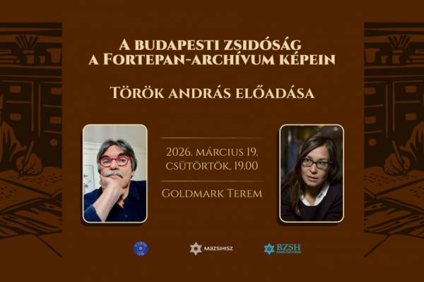 Goldmark Club: A budapesti zsidóság a Fortepan-archívum képein – Török András előadása